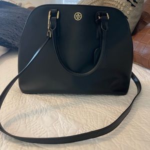 Small Tory Burch Satchel/Purse/Bag black like new